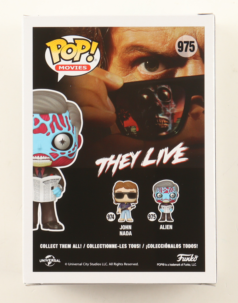 Keith David Signed "They Live" #975 Alien Funko Pop! Vinyl Figure (JSA) at PristineAuction.com Keith David Signed "They Live" #975 Alien Funko Pop! Vinyl Figure (JSA) at PristineAuction.com