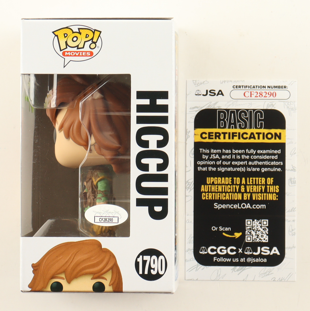 Mason Thames Signed "How to Train Your Dragon " #1790 Hiccup Funko Pop Vinyl Figure (JSA) at PristineAuction.com Mason Thames Signed "How to Train Your Dragon " #1790 Hiccup Funko Pop Vinyl Figure (JSA) at PristineAuction.com