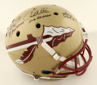 Jameis Winston, Chris Weinke, & Charlie Ward Signed Florida State Seminoles Full-Size Helmet Inscribed "93 Heisman", & "2000 Heisman" (JSA) at PristineAuction.com