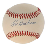 Lou Boudreau Signed OAL Baseball (JSA) at PristineAuction.com