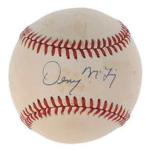 Denny McLain Signed OAL Baseball (JSA) at PristineAuction.com Denny McLain Signed OAL Baseball (JSA) at PristineAuction.com