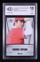 Shohei Ohtani 2018 Leaf Ohtani Draft Silver #DS-01 RC (BCCG 10) at PristineAuction.com