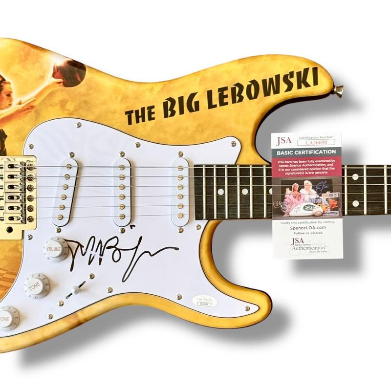 Jeff Bridges Signed "The Big Lebowski" Custom Stratocaster Guitar (JSA) at PristineAuction.com Jeff Bridges Signed "The Big Lebowski" Custom Stratocaster Guitar (JSA) at PristineAuction.com