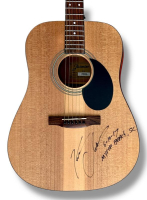 Kenny Chesney Signed Takamine Jasmine Accoustic Guitar Inscribed "Myrtle Beach, SC 6-10-17" (JSA) at PristineAuction.com