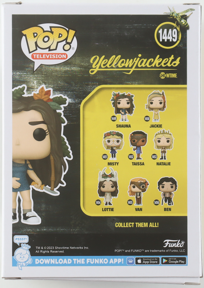 Sophie Nelisse Signed "Yellowjackets" #1449 Shauna Funko Pop! Vinyl Figure (PSA) at PristineAuction.com Sophie Nelisse Signed "Yellowjackets" #1449 Shauna Funko Pop! Vinyl Figure (PSA) at PristineAuction.com