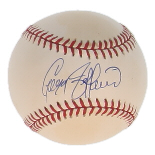 Greg Jeffries Signed ONL Baseball (JSA) at PristineAuction.com Greg Jeffries Signed ONL Baseball (JSA) at PristineAuction.com