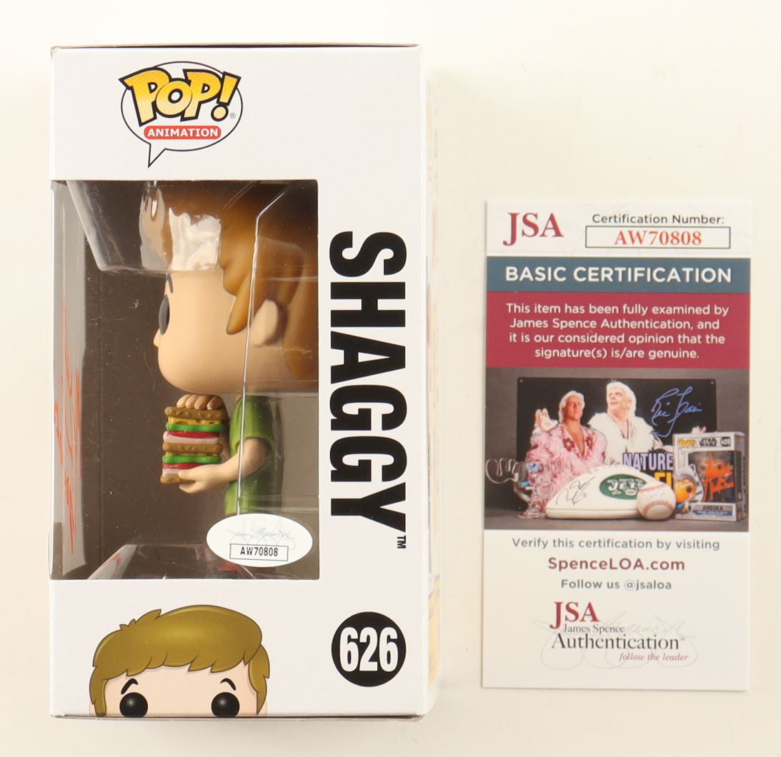 Matthew Lillard Signed "Scooby Doo" #626 Shaggy Funko Pop! Vinyl Figure Inscribed "Zoinks!" (JSA) at PristineAuction.com Matthew Lillard Signed "Scooby Doo" #626 Shaggy Funko Pop! Vinyl Figure Inscribed "Zoinks!" (JSA) at PristineAuction.com