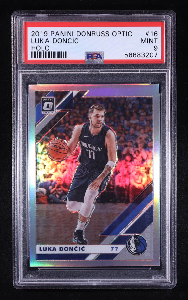 Luka Doncic 2019-20 Donruss Optic Fast Break Holo #16 (PSA 9) at PristineAuction.com Luka Doncic 2019-20 Donruss Optic Fast Break Holo #16 (PSA 9) at PristineAuction.com