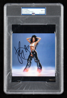 Katy Perry Signed "143" 5x5 CD Album Insert (PSA Autograph Grade 9) at PristineAuction.com