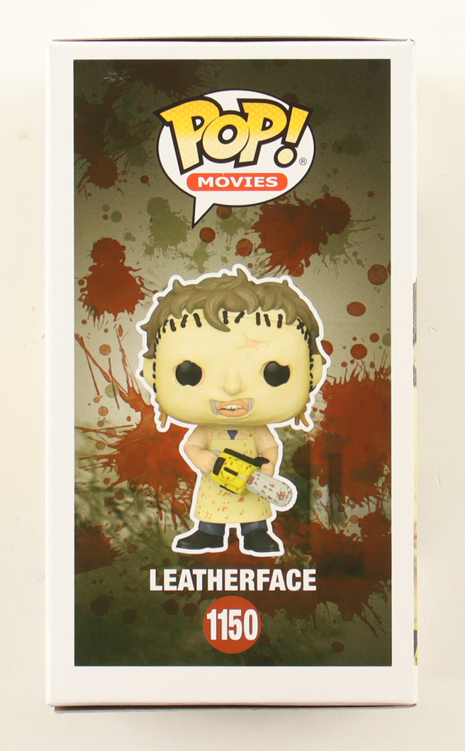 Mark Burnham Signed "The Texas Chainsaw Massacre" #1150 Leatherface Funko Pop! Vinyl Figure Inscribed "Leatherface" (JSA) at PristineAuction.com Mark Burnham Signed "The Texas Chainsaw Massacre" #1150 Leatherface Funko Pop! Vinyl Figure Inscribed "Leatherface" (JSA) at PristineAuction.com