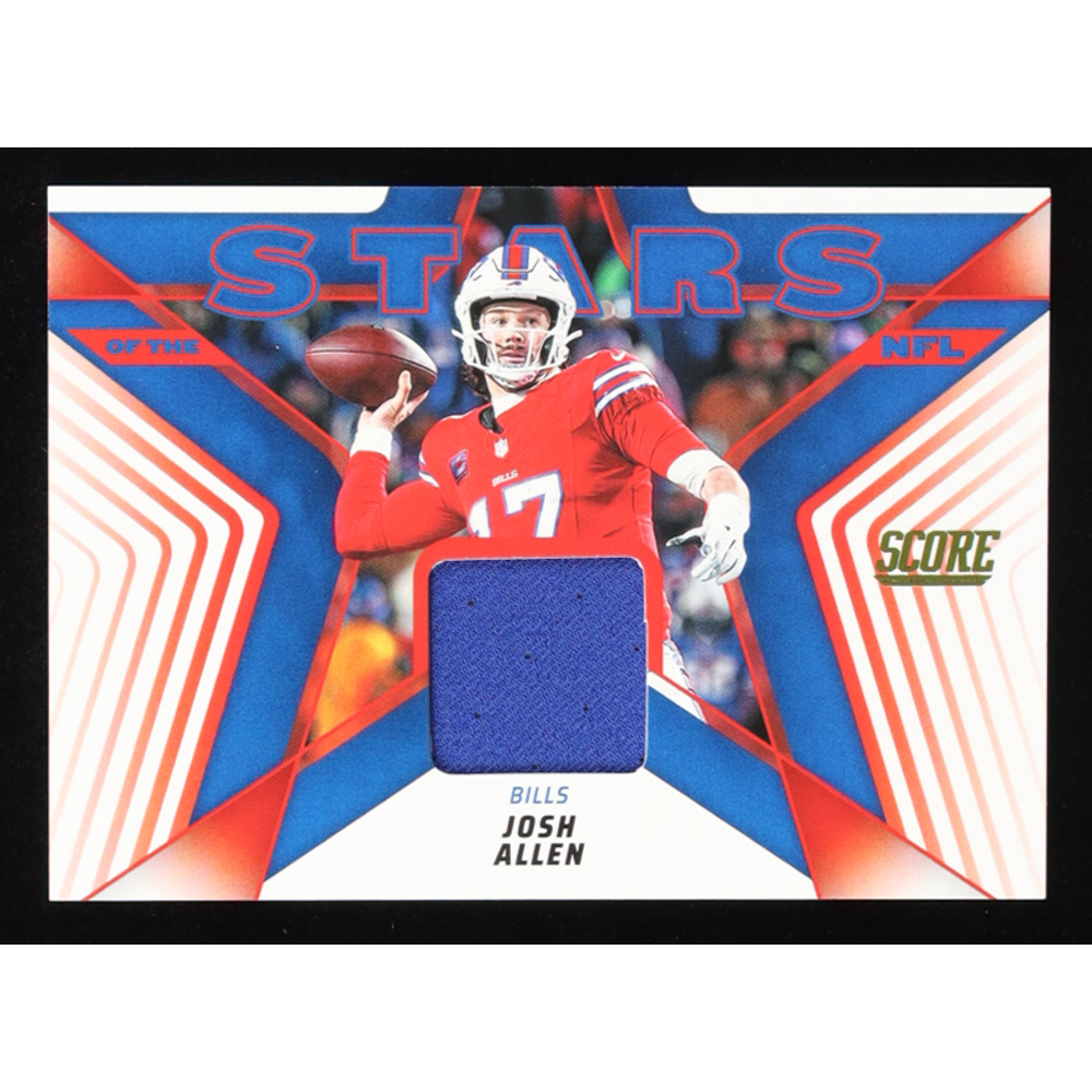 Josh Allen 2025 Score Stars of the NFL Jerseys #7 at PristineAuction.com