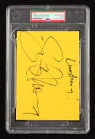 Lance Armstrong Signed 5x7 Cut (PSA) at PristineAuction.com
