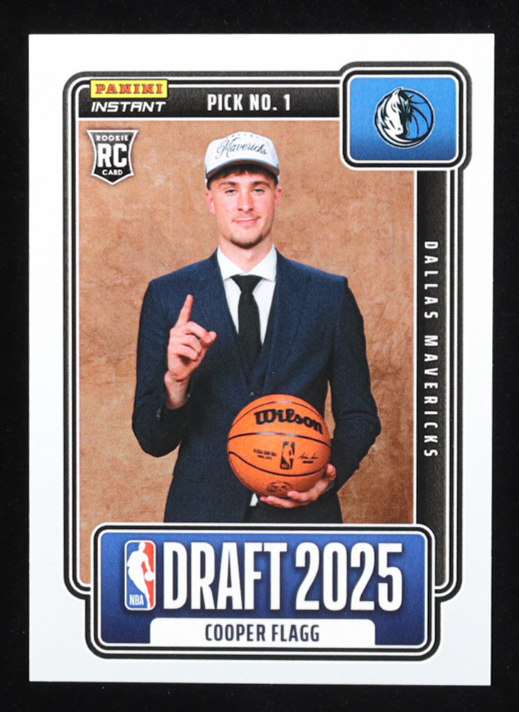 Cooper Flagg 2025-26 Panini Instant Draft Night #NBADN1 RC at PristineAuction.com Cooper Flagg 2025-26 Panini Instant Draft Night #NBADN1 RC at PristineAuction.com