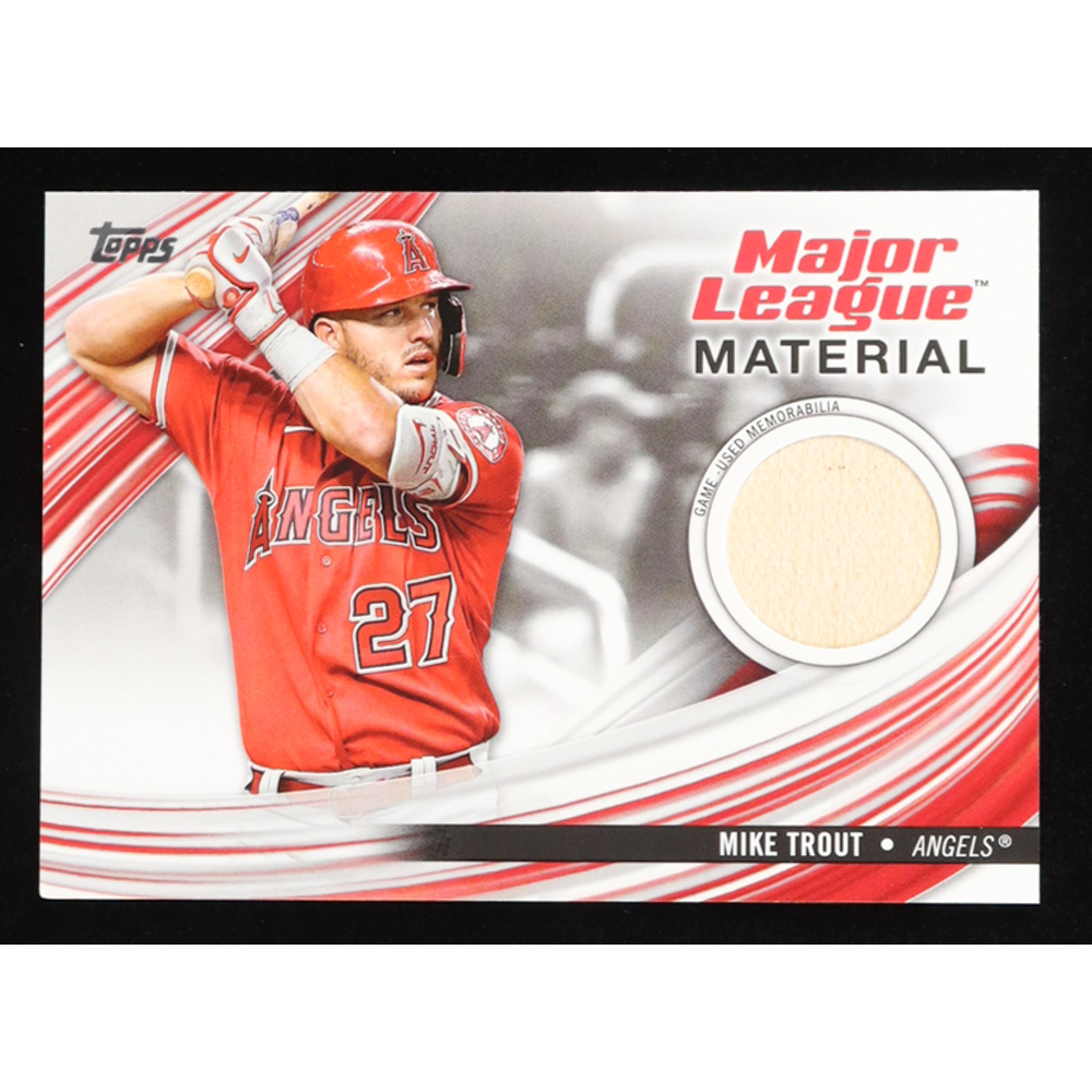 Mike Trout 2023 Topps Major League Materials #MLMMT at PristineAuction.com
