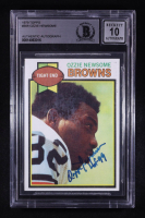 Ozzie Newsome 1979 Topps #308 RC (Beckett Auto 10) at PristineAuction.com