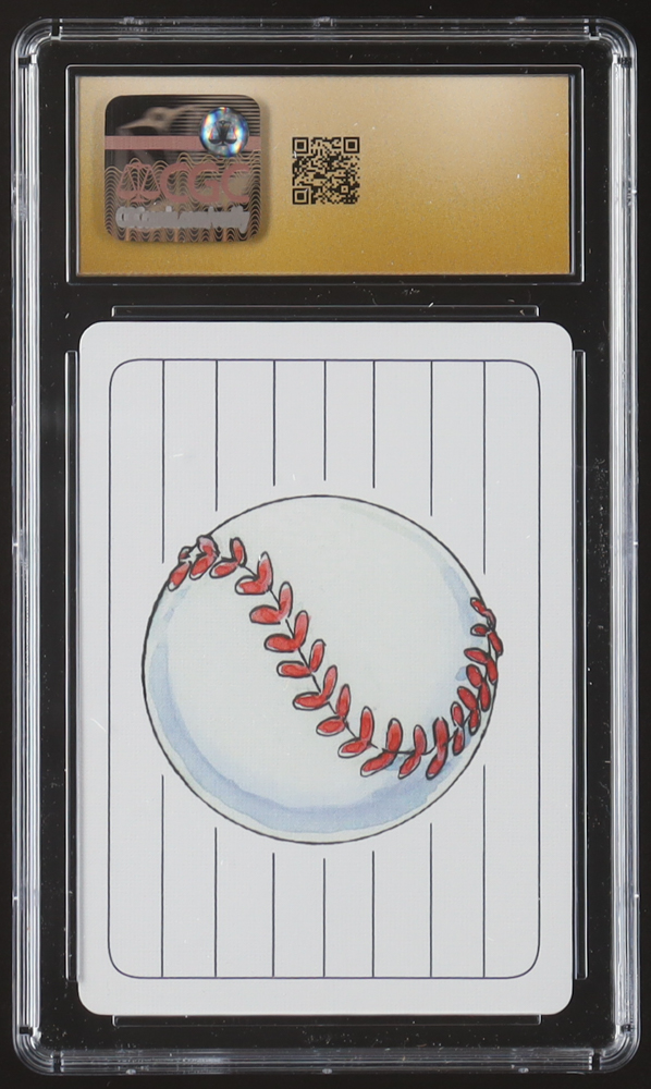 Mickey Mantle 2005 Hero Decks New York Yankees Baseball Heroes King of Diamonds Playing Card (CGC 10 | Pristine Black Label) at PristineAuction.com Mickey Mantle 2005 Hero Decks New York Yankees Baseball Heroes King of Diamonds Playing Card (CGC 10 | Pristine Black Label) at PristineAuction.com
