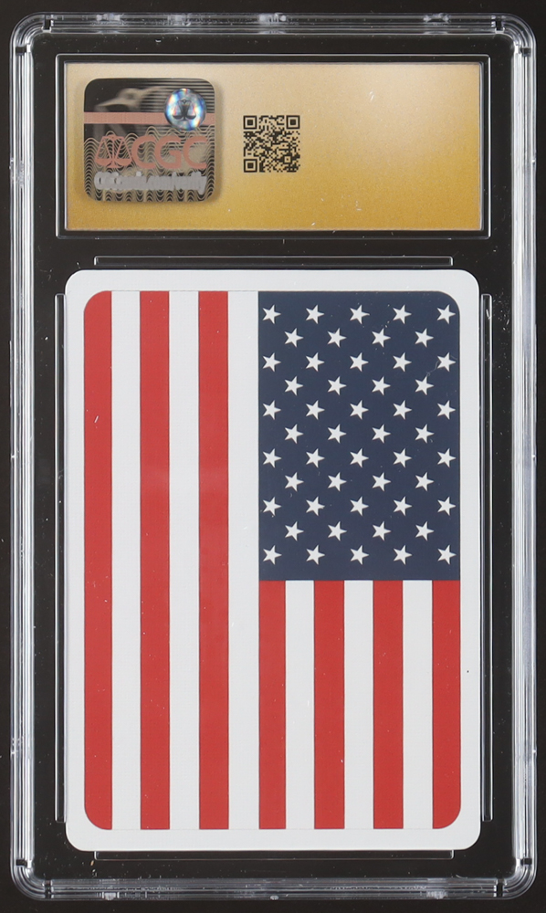 Muhammad Ali 2005 Hero Decks Black America Ace of Diamonds Playing Card (CGC 10 | Pristine Black Label) at PristineAuction.com Muhammad Ali 2005 Hero Decks Black America Ace of Diamonds Playing Card (CGC 10 | Pristine Black Label) at PristineAuction.com