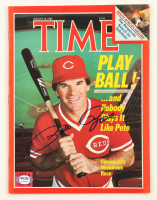 Pete Rose Signed 1985 Time Magazine (PSA) at PristineAuction.com