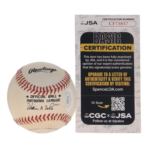 Ralph Kiner Signed ONL Baseball (JSA) at PristineAuction.com Ralph Kiner Signed ONL Baseball (JSA) at PristineAuction.com