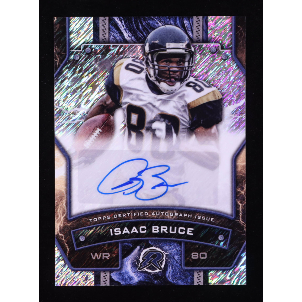 Isaac Bruce 2024 Topps Resurgence Resurgence Signatures Silver Static #RSIB at PristineAuction.com