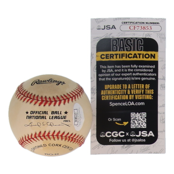 Tony Perez Signed ONL Baseball (JSA) at PristineAuction.com Tony Perez Signed ONL Baseball (JSA) at PristineAuction.com