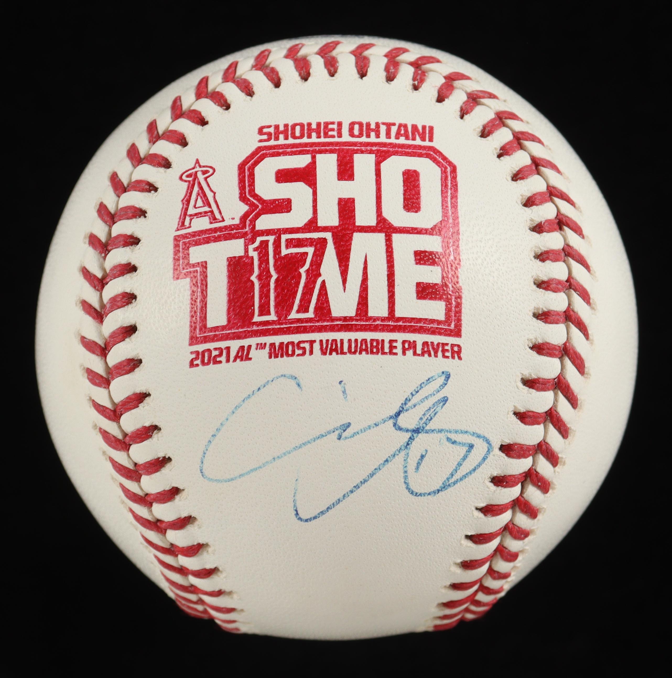 Shohei Ohtani Signed 2021 AL MVP OML Logo Baseball (JSA) at PristineAuction.com Shohei Ohtani Signed 2021 AL MVP OML Logo Baseball (JSA) at PristineAuction.com