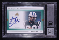 Wayne Chrebet 1999 SP Authentic Player's Ink Green #WCA (Beckett 10 Auto) at PristineAuction.com