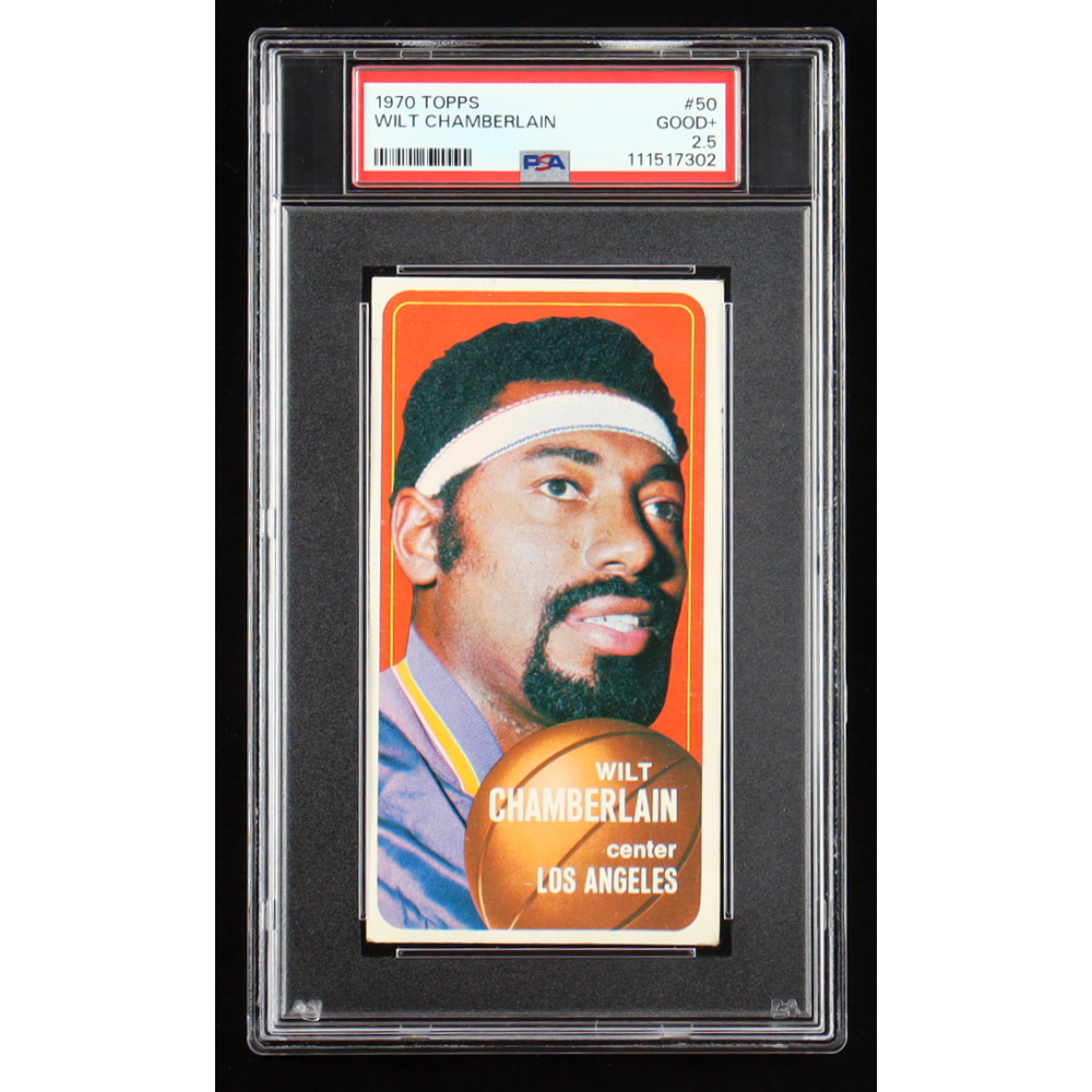Wilt Chamberlain 1970-71 Topps #50 (PSA 2.5) at PristineAuction.com