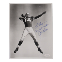 Y.A. Tittle Signed 49ers 8x10 Photo with Personal Inscription (JSA) at PristineAuction.com