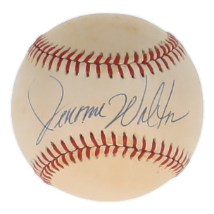 Jerome Walton Signed ONL Baseball (JSA) at PristineAuction.com Jerome Walton Signed ONL Baseball (JSA) at PristineAuction.com