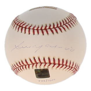 Luis Aparicio Signed LE OML Topps Archives Reserve Best Years Baseball (JSA & Topps) at PristineAuction.com Luis Aparicio Signed LE OML Topps Archives Reserve Best Years Baseball (JSA & Topps) at PristineAuction.com