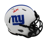 Abdul Carter Signed Giants Lunar Eclipse Alternate Speed Mini Helmet (Beckett) at PristineAuction.com