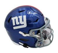 Abdul Carter Signed Giants Mid-Size SpeedFlex Helmet With Visor (Beckett) at PristineAuction.com