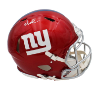 Abdul Carter Signed Giants Full-Size Authentic On-Field Flash Alternate Speed Helmet (Beckett) at PristineAuction.com