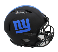 Abdul Carter Signed Giants Full-Size Authentic On-Field Eclipse Alternate Speed Helmet (Beckett) at PristineAuction.com