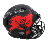 Mike Alstott, Derrick Brooks & Warren Sapp Signed Buccaneers Full-Size Authentic On-Field Eclipse Alternate Speed Helmet (Radtke) at PristineAuction.com