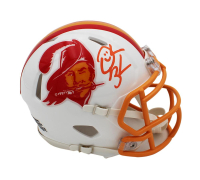 Derrick Brooks Signed Buccaneers Throwback Alternate Speed Mini Helmet (Radtke) at PristineAuction.com