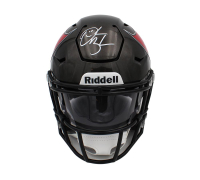 Derrick Brooks Signed Buccaneers Mid-Size SpeedFlex Helmet With Visor (Radtke) at PristineAuction.com