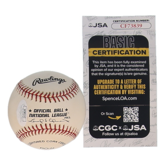 Don Newcombe Signed ONL Baseball (JSA) at PristineAuction.com Don Newcombe Signed ONL Baseball (JSA) at PristineAuction.com