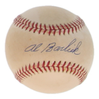 Al Barlick Signed ONL Baseball (JSA) at PristineAuction.com