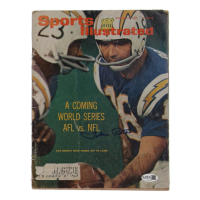 Tobin Rote Signed 1963 Sports Illustrated Magazine (JSA) at PristineAuction.com