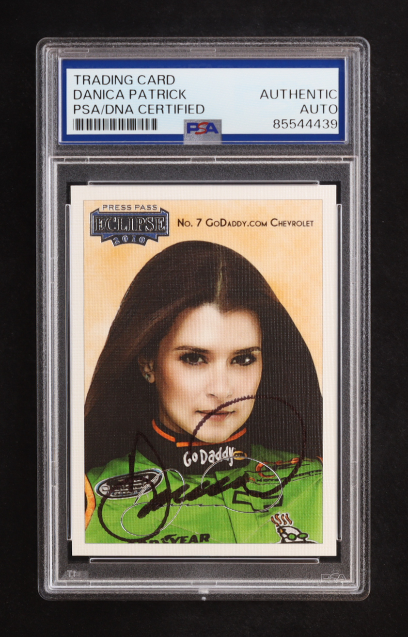 Danica Patrick Signed 2010 Press Pass Eclipse #27 RC (PSA) at PristineAuction.com Danica Patrick Signed 2010 Press Pass Eclipse #27 RC (PSA) at PristineAuction.com