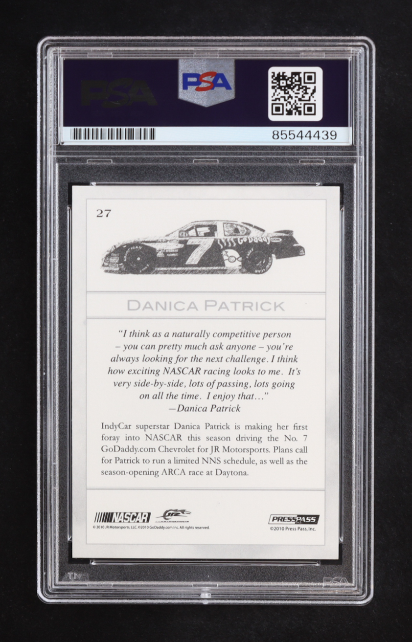 Danica Patrick Signed 2010 Press Pass Eclipse #27 RC (PSA) at PristineAuction.com Danica Patrick Signed 2010 Press Pass Eclipse #27 RC (PSA) at PristineAuction.com