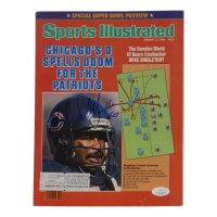 Mike Singletary Signed 1986 Sports Illustrated Magazine Cover (JSA) at PristineAuction.com