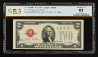1928-G U.S. $2 Legal Tender Note, Red Seal - Fr. 1508 (EA Block) Signed: Clark / Snyder (PCGS About Unc 53) at PristineAuction.com