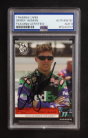 Denny Hamlin Signed 2009 Press Pass Red #6 (PSA) at PristineAuction.com
