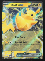 Pikachu ex 2023 Pokemon Scarlet and Violet Paldea Evolved RR #063 at PristineAuction.com