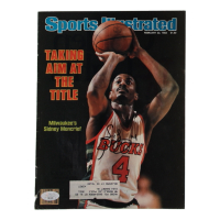 Sidney Moncrief Signed 1982 Sports Illustrated Magazine Cover (JSA) at PristineAuction.com
