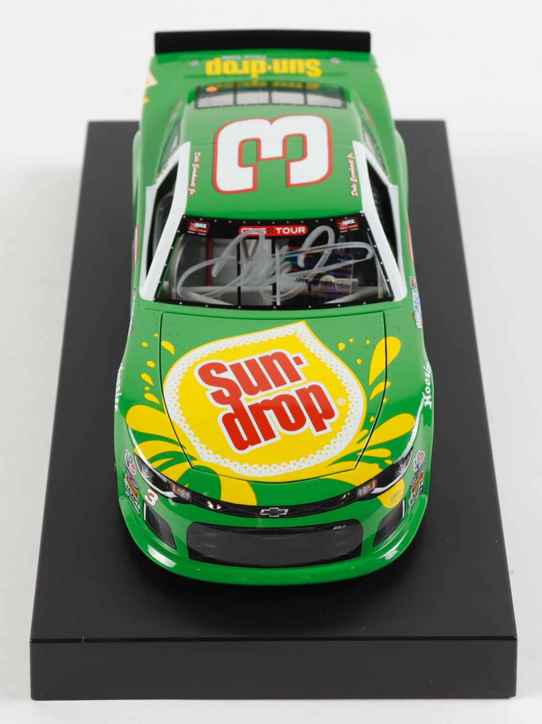 Dale Earnhardt Jr. Signed 2024 #3 SunDrop Late Model I 1:24 Diecast Car (JR Motorsports) at PristineAuction.com Dale Earnhardt Jr. Signed 2024 #3 SunDrop Late Model I 1:24 Diecast Car (JR Motorsports) at PristineAuction.com