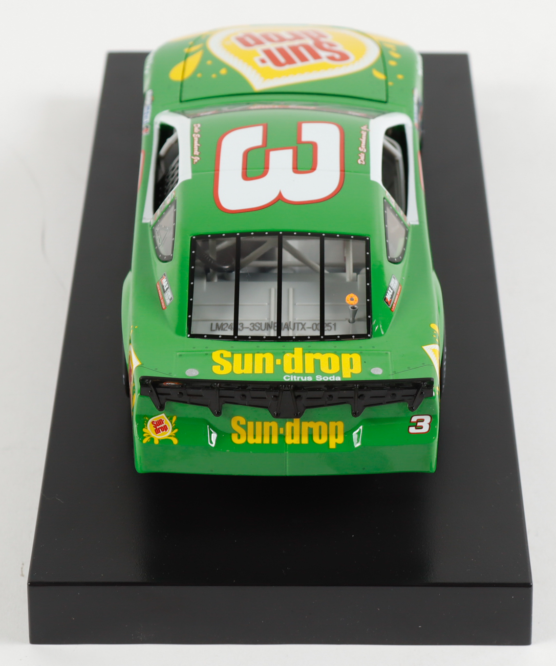 Dale Earnhardt Jr. Signed 2024 #3 SunDrop Late Model I 1:24 Diecast Car (JR Motorsports) at PristineAuction.com Dale Earnhardt Jr. Signed 2024 #3 SunDrop Late Model I 1:24 Diecast Car (JR Motorsports) at PristineAuction.com